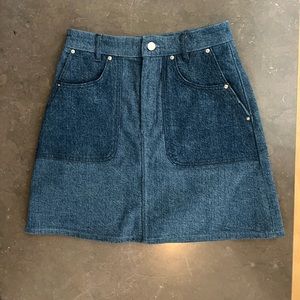 & Other Stories Utility Denim Skirt